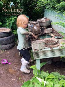 Muddy kitchen