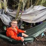 boy in a hammock